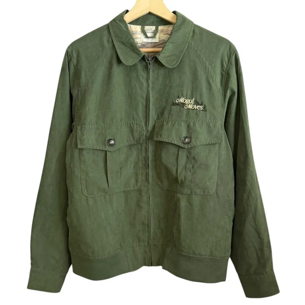 Mogul Moves Ludwig Ahgren Super Culture Jacket Green Size‎ Small Streetwear